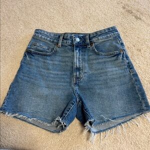 H&M High-Waist Jean Shorts